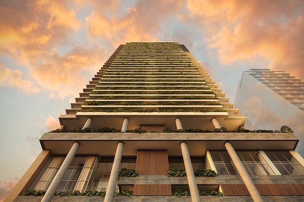 Projeto de residencial lançado no Paraíso explora altura, com vista privilegiada ao Ibirapuera